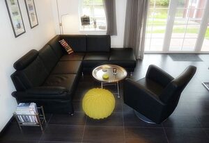 Riedhaus am Siel – 100qm Ferienhaus für 6 Pers. + Hund mit Kamin, Wärmekabine & Garten in Top-Lage