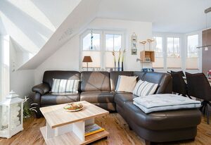 Mühlenkieker – Gemütliche Ferienwohnung (80qm) für 4 Personen mit Balkon in zentraler Lage