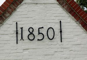 Huus an't Diek von 1850