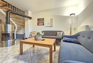Ferienhaus Ankerplatz im Bootshaus – Geräumiges Ferienhaus Ankerplatz mit Garten und Terrasse in Neßmersiel