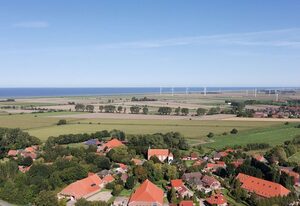 Gulfhof Boomgaarden – Aafke - Ferienwohnung mit Sauna bei Greetsiel, 84 m²/6 Pers., 2,5 km zum Meer