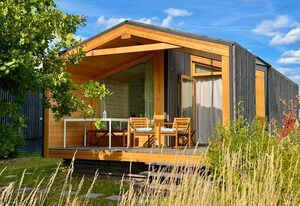 (204) Hochwertiges Tiny House mit Wiesenblick