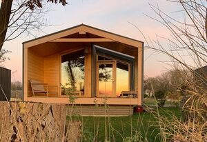 (108) Tiny House mit Blick ins Grüne