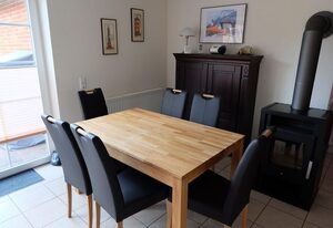 Njörd – Schönes 100qm Ferienhaus für 6 Personen mit Sauna und großem Garten