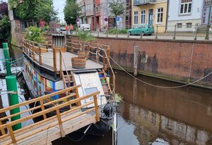 Schute Kunstkudder im Hansehafen