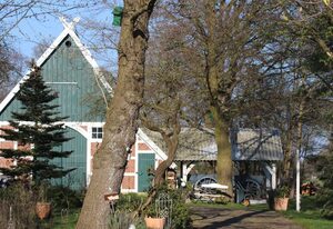 Erlenhof Steinau Fachwerkhaus mit Reetdach