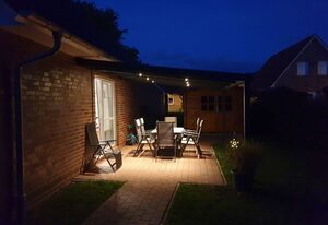 Ferienhaus Drömhuus – Ferienhaus, Dusche oder Bad, WC, 3 Schlafräume