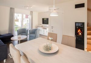 Haus Nr. 06, Ferienhaus Deichgraf – Modernes Ferienhaus, Sauna, Süd-Terrasse, Loggia mit Meerblick, Hunde erlaubt