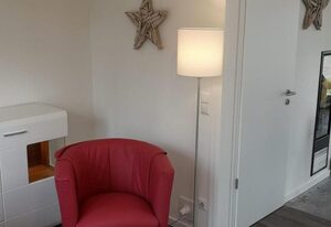 Haus Nr. 36, Ferienhaus Deichgraf – Gepflegtes Ferienhaus, Kamin, Sauna, Süd-Terrasse, Loggia mit Meerblick