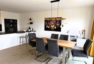 47.6.S Dwarslöper – Familienfreundliches Apartment mit Weitblick, 2 Bäder, eigene Sauna, Hunde erlaubt, Strandnähe