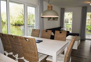 Haus Nr.: 46, Ferienhaus Deichgraf – Modernes Ferienhaus, Sauna, Süd-Terrasse, Loggia mit Meerblick, Haustiere