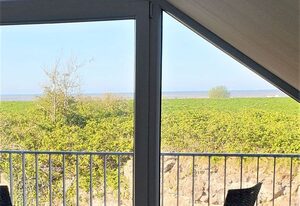 Haus Nr. 20, Ferienhaus Fischerhus – Modernes Ferienhaus, Kamin, Sauna, Süd-Terrasse, Loggia mit Meerblick, Haustiere
