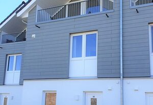 Haus Nr. 20, Ferienhaus Fischerhus – Modernes Ferienhaus, Kamin, Sauna, Süd-Terrasse, Loggia mit Meerblick, Haustiere