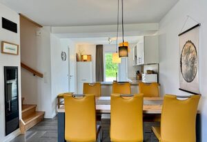 Haus Nr. 18, Ferienhaus Fischerhus – Gepflegtes Ferienhaus, Kamin, Sauna, Süd-Terrasse, Loggia mit Meerblick,
