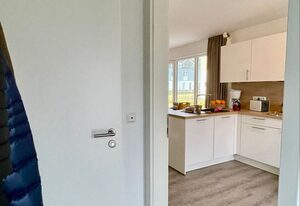 Haus Nr. 17, Ferienhaus Deichgraf – Modernes Ferienhaus, Sauna, Süd-Terrasse, Loggia mit Meerblick, Haustiere