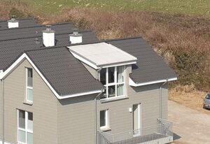 Haus Nr. 22, Ferienhaus Deichgraf – Modernes Ferienhaus, Kamin, Sauna, Süd-Terrasse, Loggia mit Meerblick, Haustiere