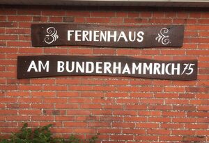 Ferienhaus am Bunderhammrich 25184