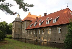 Schloss Eggermühlen, Ferienwohnung – Ferienhaus Gärtnerei /7 Schlafräume