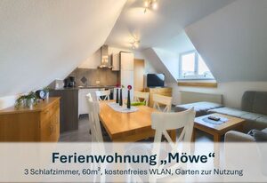 Stedesdorf, Nordsee Ferienwohnung 'Möwe' – Fewo Möwe
