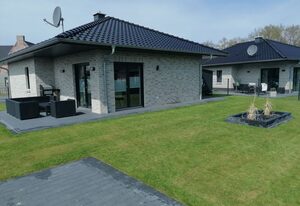Ferienhaus Devilina mit Sauna und Kamin am Harkebrügger See