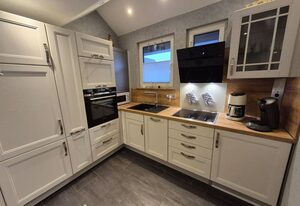 Nurdachhaus MEERLIEBE – Ferienhaus MEERLIEBE Komfortables Ferienhaus nahe der Nordsee in Butjadingen