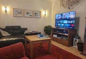 Ferienwohnung SCHNEIDER – Gehobene ebenerdige Ferienwohnung direkt am Deich in Fedderwardersiel
