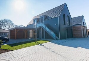 Ferienwohnung 1 (barrierefrei), Hoddersdiek 1 – Fewo 1, Dusche, WC, 3 Schlafräume, barrierefrei