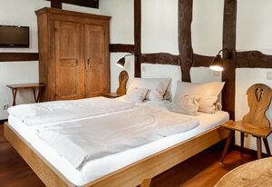 Romantik-Hotel Alte Vogtei – Doppelzimmer Mittlere Kategorie als EZ