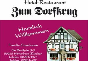 Gasthof Zum Dorfkrug – Hotel Zum Dorfkrug - Doppelzimmer Typ B im Haupthaus