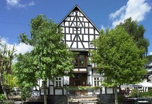 Gasthof zu den Linden – Doppelzimmer mit Badezimmer, Garten/Stadtblick