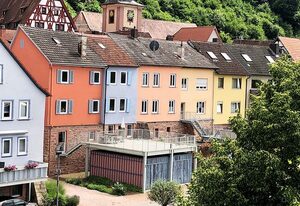 Ferienhaus "Blaues Häuschen - knapp am Main"