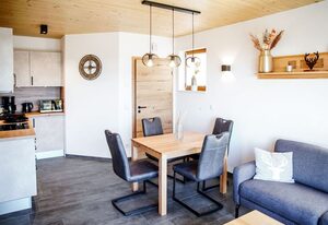 Mountain View – Charmante Doppelhaushälfte für 4 Personen mit Infrarotkabine