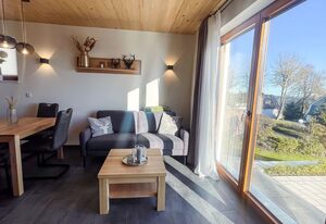 Mountain View – Charmante Doppelhaushälfte für 4 Personen mit Infrarotkabine