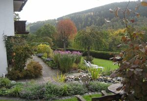 Landhaus Florian – Dreibettzimmer Südseite mit herrlichem Ausblick
