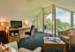 Berghotel Hohe Mark – Doppelzimmer, Dusche/WC
