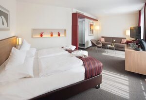 Mövenpick Hotel Münster – Classic Einzelzimmer, Dusche und WC