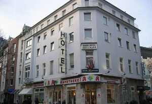 Hotel Horstmann – Doppelzimmer, Dusche/Bad & WC