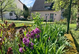 Ferienhaus im Obstgarten – Doppelzimmer, Dusche, WC, 1 Schlafraum