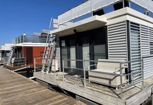 Floating 44 in Xanten - Boot 4 – FLOATING 44 – komfortables Hausboot bei Xanten mit tollem Seeblick