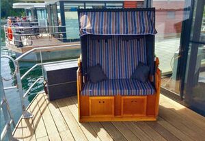 Floating 44 in Xanten - Boot 7 – FLOATING 44 – komfortable Hausboote bei Xanten mit tollem Seeblick