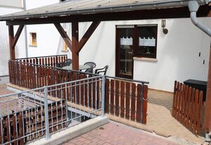 Ferienhaus zum roten Traktor – Ferienhaus, Dusche, WC, 3 Schlafräume