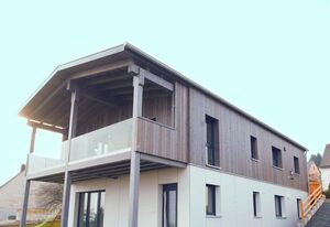 Ferienwohnung Traumpanorama im HerberHaus Hunsrück – Appartement/Fewo, Bad, WC, 3 Schlafräume