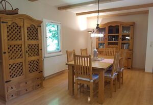 Ferienhaus Naturliebe 6000qm Parkgarten am Wald, umzäunt, Kamin, Sauna