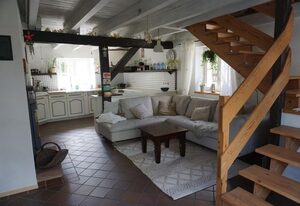 Ferienhaus Glücksnest – 4-Bett-Ferienhaus Dusche/WC, 2 Schlafräume