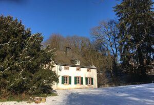 Ferienhaus Burg Heider Mühle – Ferienhaus, Dusche und Bad, WC, 3 Schlafräume