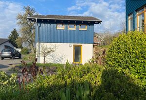 Ferienhaus  Blaue Pause – Studio, Wohn/Schlafr, DU/WC, Terrasse