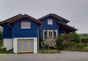 Ferienhaus  Blaue Pause – Studio, Wohn/Schlafr, DU/WC, Terrasse