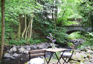 Ferienhaus Mühlenglück am Holzbach – Ferienhaus, 3 Schlafräume,  Dusche oder Bad, WC,