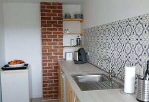 Ferienwohnung am Steingärtchen – 5 Bett Fewo, DU/WC, 3 Schlafzi, Balkon