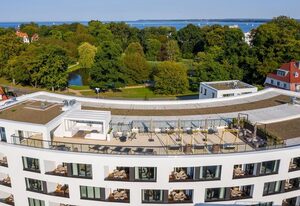 Godewindpark Travemünde – Modernes Apartment in Ostseenähe mit sonniger Loggia, Badewanne und Gäste-WC
